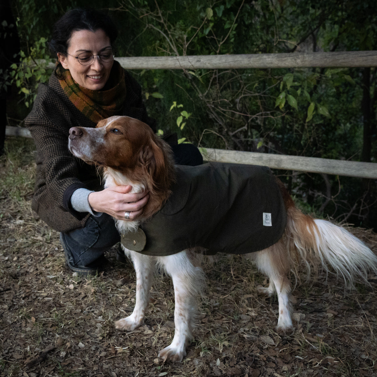 Organic Cotton Dry Oilskin coat